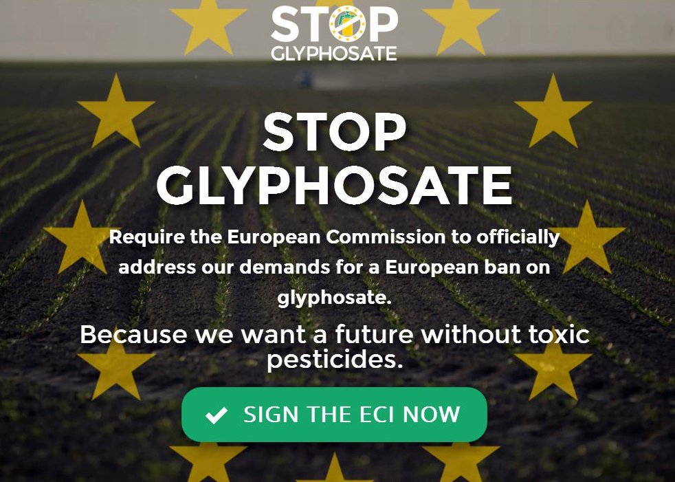 Over 1 Million Europeans Call for Glyphosate Ban in Record Breaking ECI