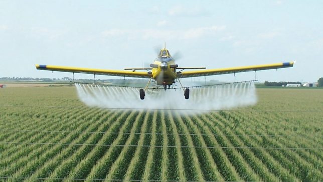 pesticide spraying