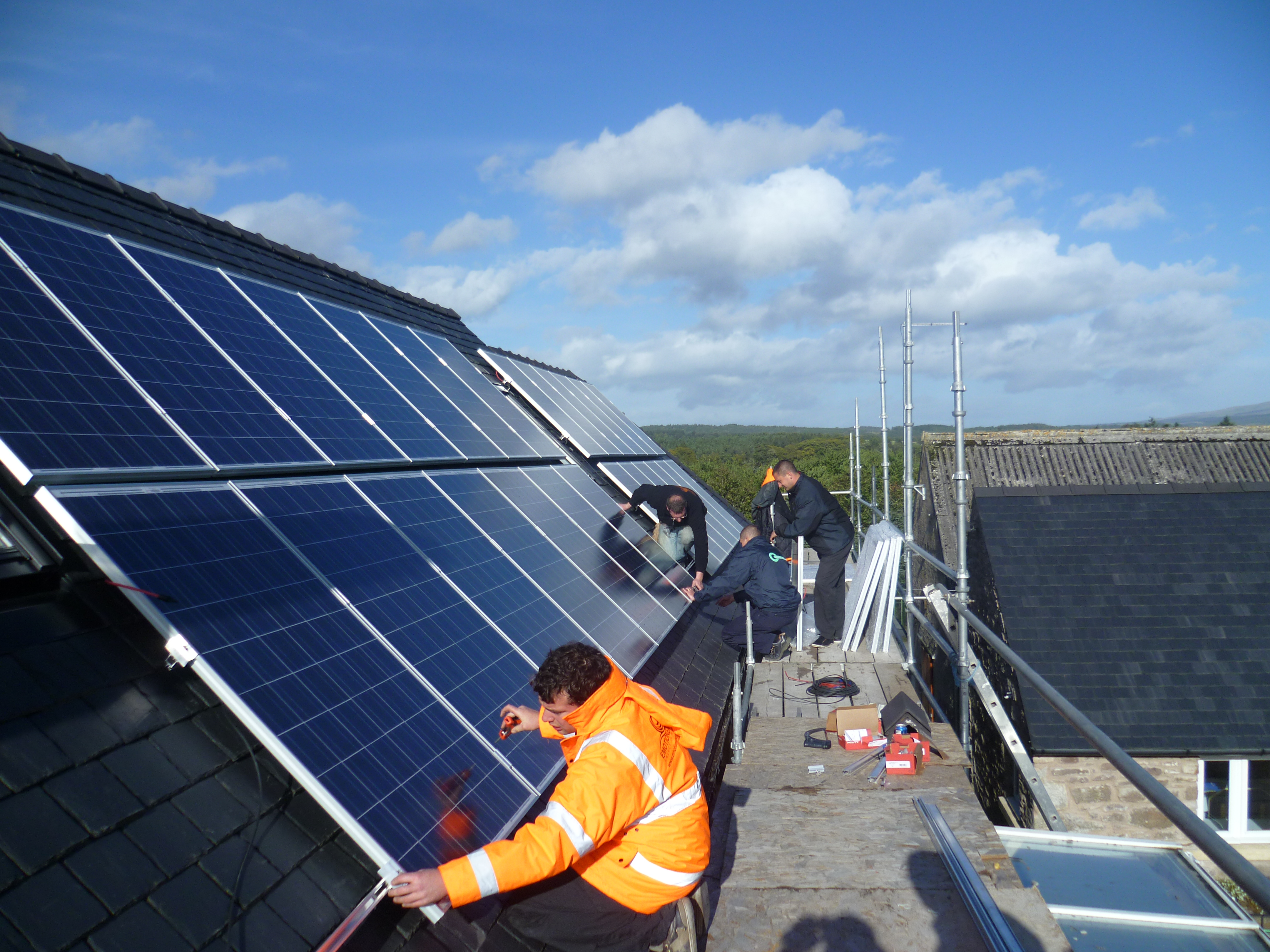 solar pv installation